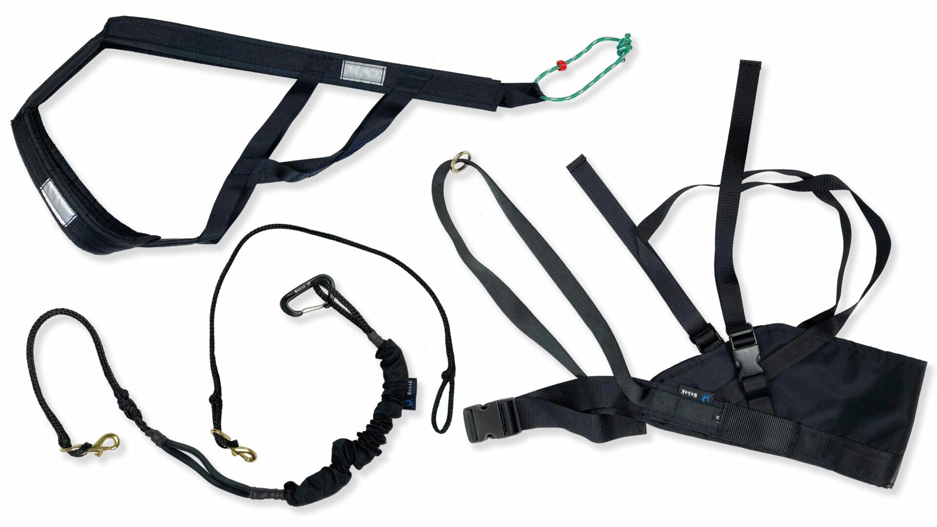 Skijoring kit - Single traction belt - 1 dog