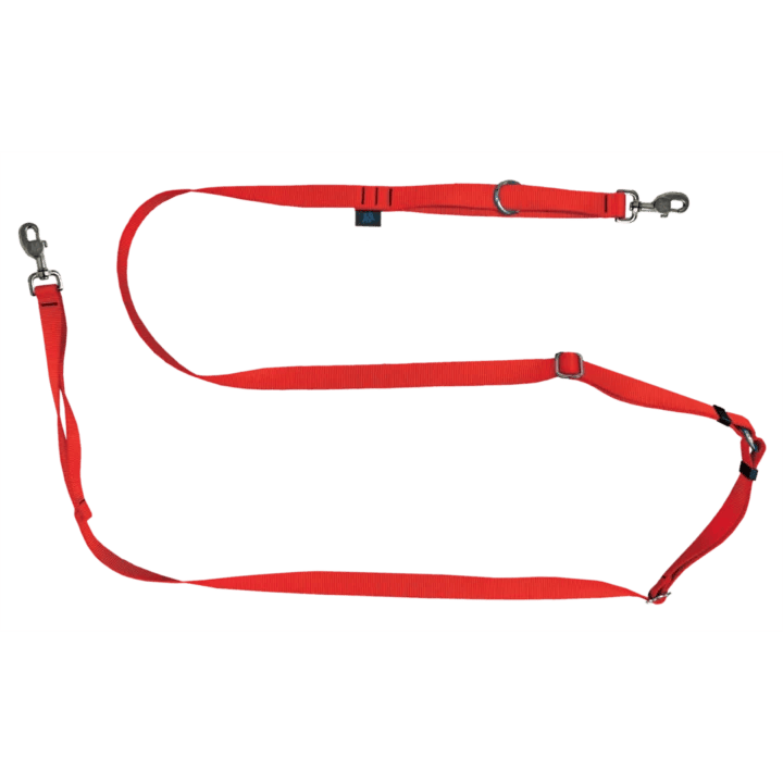 LaisseMultiOrangeWeb23 Dog leash | Multifunctional