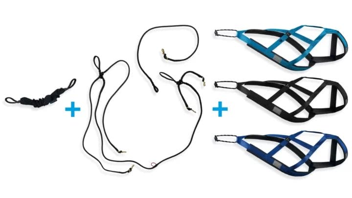 Dogsled kit - 3 dogs