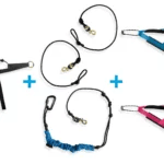 Ensemble skijoring - 2 chiens | Harnais de traction